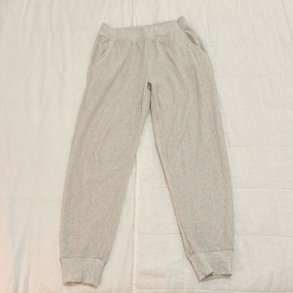 aerie waffle jogger sweatpants